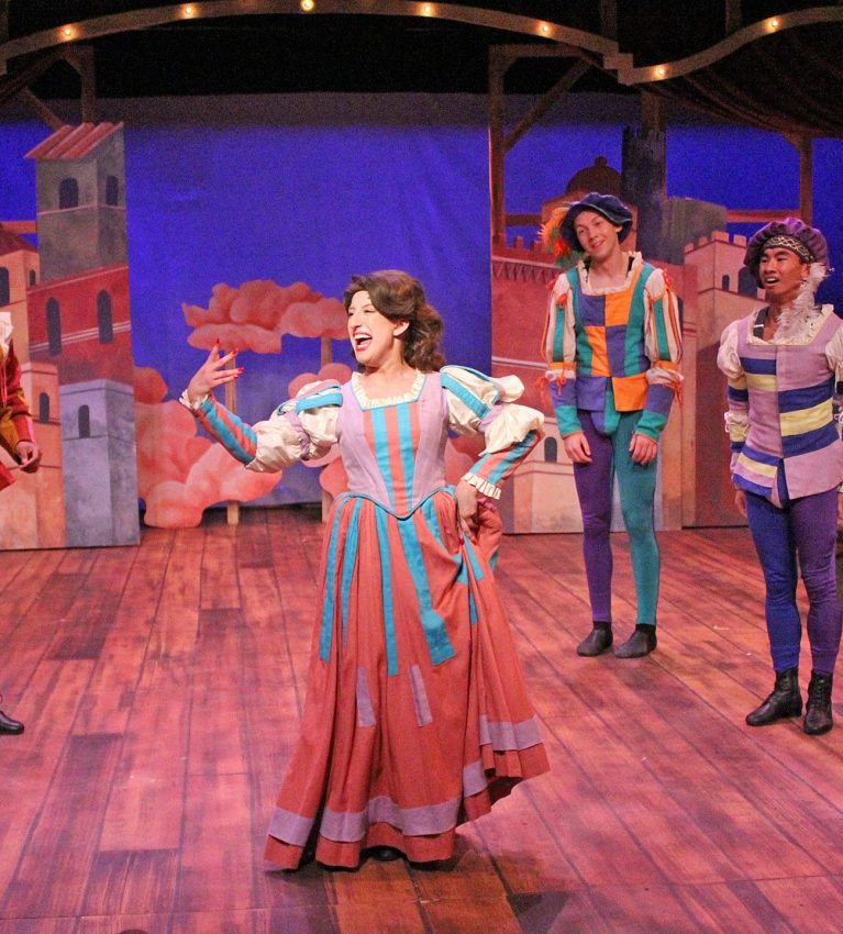 Emily Madison is Lois in Kiss me kate